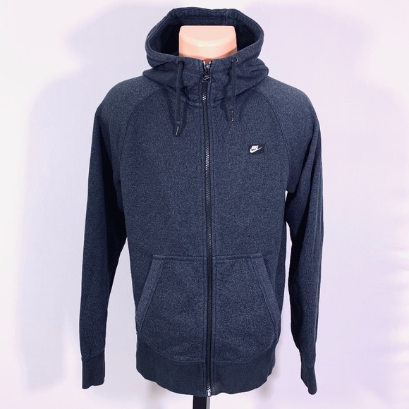Nike Other - Nike Men's Full Zip Hoodie Jacket Gray Size Small
